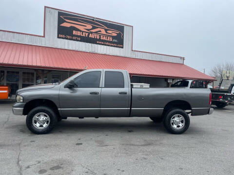 2004 Dodge Ram 2500 for sale at Ridley Auto Sales, Inc. in White Pine TN