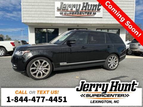 2017 Land Rover Range Rover for sale at Jerry Hunt Supercenter in Lexington NC