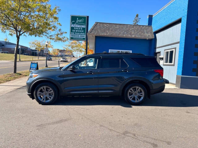 2022 Ford Explorer for sale at Jon's Auto in Marquette, MI