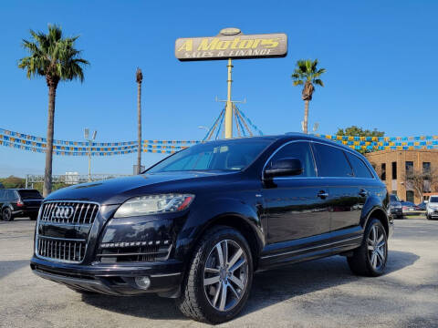 2012 Audi Q7 for sale at A MOTORS SALES AND FINANCE in San Antonio TX
