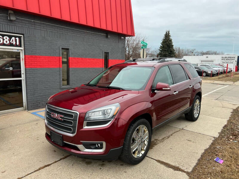 2017 GMC Acadia Limited for sale at Suburban Auto Wholesale LLC in Eastpointe MI