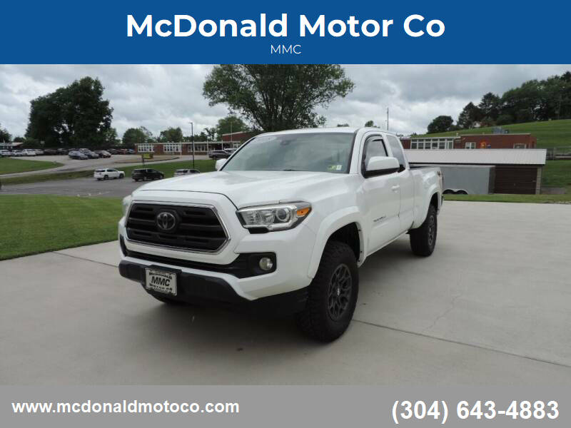 2018 Toyota Tacoma for sale at McDonald Motor Co in Harrisville WV