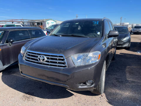 2008 Toyota Highlander for sale at PYRAMID MOTORS - Fountain Lot in Fountain CO