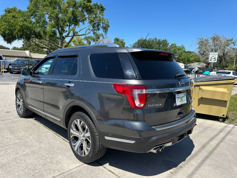 2018 Ford Explorer Platinum