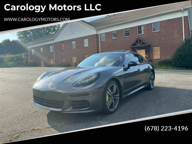 2014 Porsche Panamera for sale at Carology Motors LLC in Marietta GA