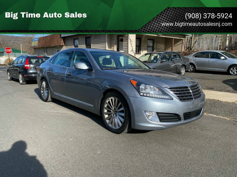 2016 Hyundai Equus for sale at Big Time Auto Sales in Vauxhall NJ