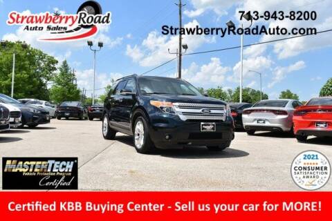 2015 Ford Explorer for sale at Strawberry Road Auto Sales in Pasadena TX