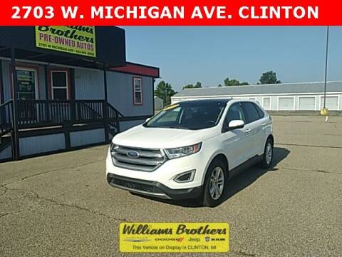 2016 Ford Edge for sale at Williams Brothers Pre-Owned Clinton in Clinton MI