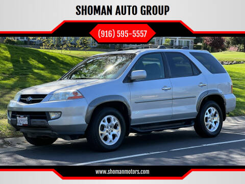 2002 Acura MDX for sale at SHOMAN AUTO GROUP in Davis CA