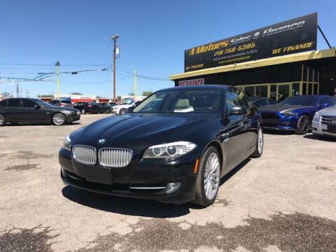 2011 BMW 5 Series for sale at A MOTORS SALES AND FINANCE in San Antonio TX