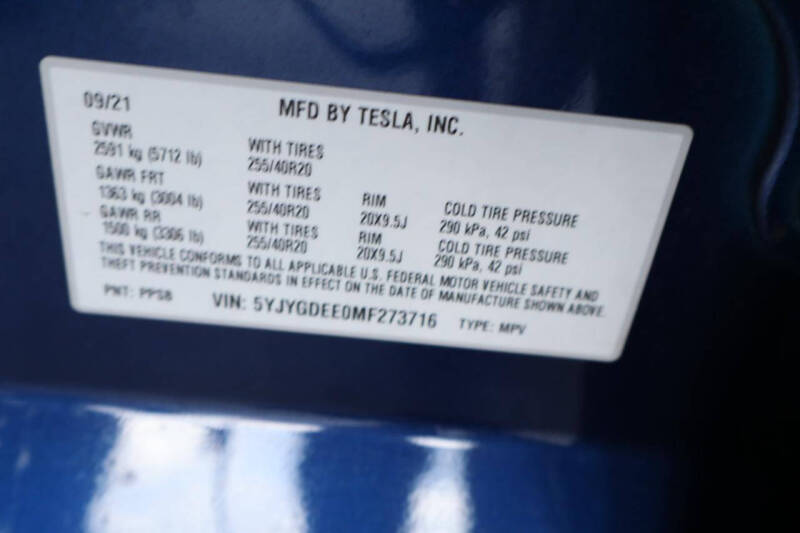 2021 Tesla Model Y Long Range