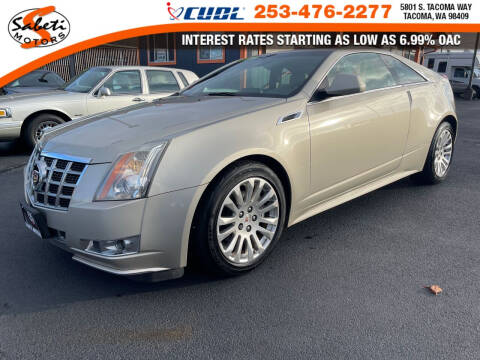 2013 Cadillac CTS for sale at Sabeti Motors in Tacoma WA