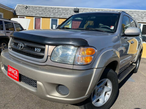 2001 Toyota Sequoia for sale at Superior Auto Sales, LLC in Wheat Ridge CO