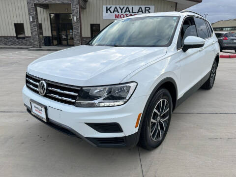 2021 Volkswagen Tiguan for sale at KAYALAR MOTORS SUPPORT CENTER in Houston TX