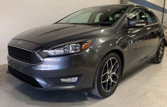 Dk. Gray 2017 Ford Focus S S 4dr Sedan 1