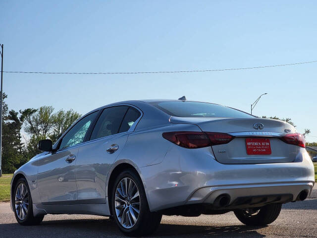 2018 INFINITI Q50 for sale at Optimus Auto in Omaha, NE