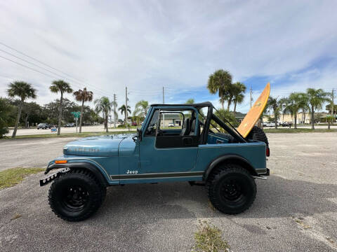 1986 Jeep CJ-7 for sale at DESIGN MOTORWERKS in Port Saint Lucie FL