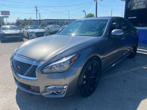 2017 Infiniti Q70L for sale at Cow Boys Auto Sales LLC in Garland TX