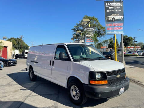 2012 Chevrolet Express Cargo for sale at Sanmiguel Motors in South Gate CA