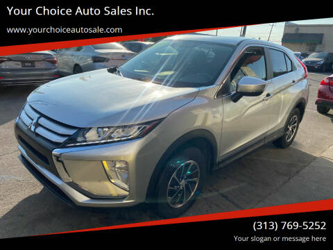 2020 Mitsubishi Eclipse Cross for sale at Your Choice Auto Sales Inc. in Dearborn MI