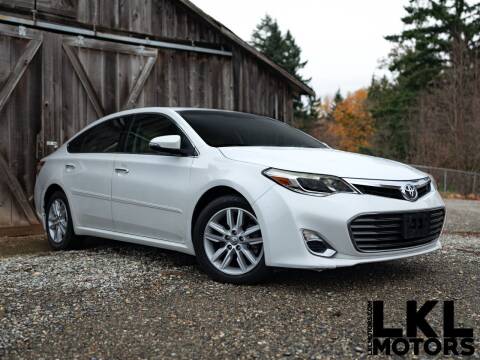 2015 Toyota Avalon for sale at LKL Motors in Puyallup WA