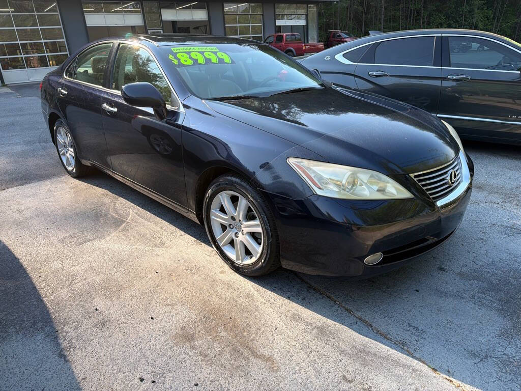 Black 2007 Lexus ES 350 Base 4dr Sedan 4