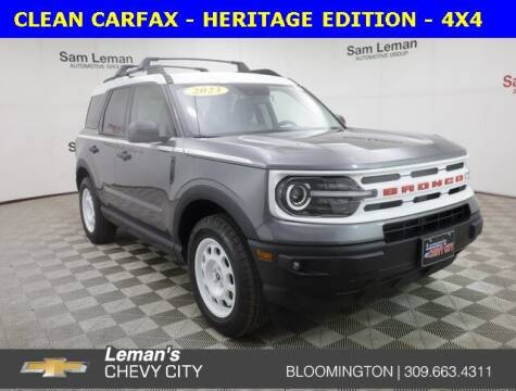 2023 Ford Bronco Sport for sale at Leman's Chevy City in Bloomington IL