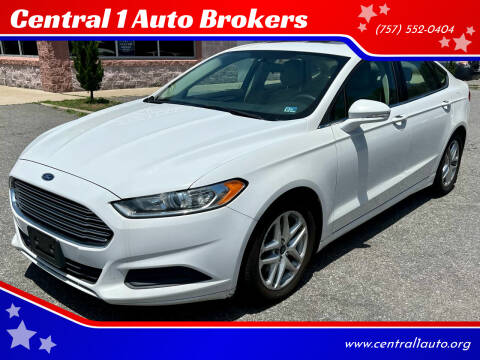 2015 Ford Fusion for sale at Central 1 Auto Brokers in Virginia Beach VA