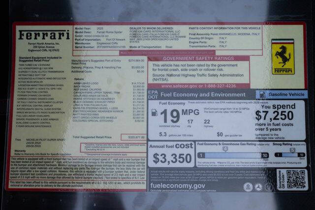 2025 Ferrari Roma Spider