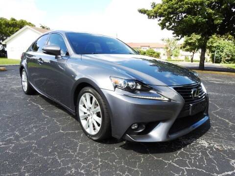 2015 Lexus IS 250 for sale at SUPER DEAL MOTORS 441 in Hollywood FL