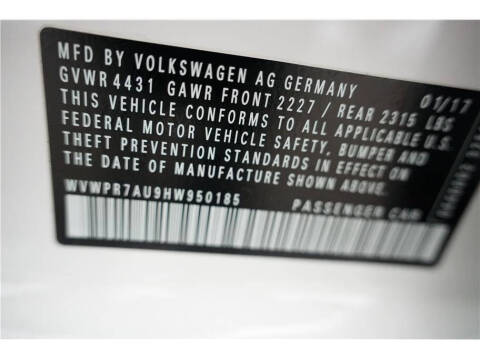 2017 Volkswagen e-Golf SEL Premium