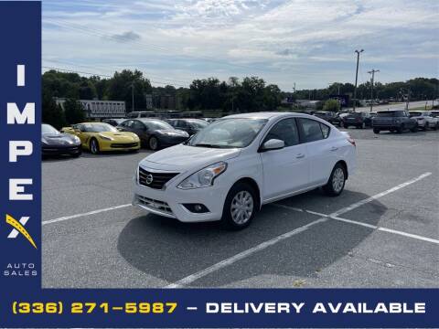2018 Nissan Versa for sale at Impex Auto Sales in Greensboro NC