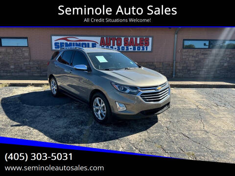 2019 Chevrolet Equinox for sale at Seminole Auto Sales in Seminole OK