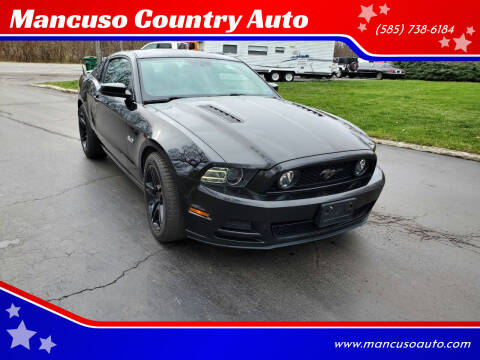 2013 Ford Mustang for sale at Mancuso Country Auto in Batavia NY