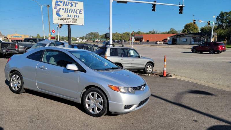 2006 Honda Civic for sale at FIRST CHOICE AUTO Inc in Middletown OH