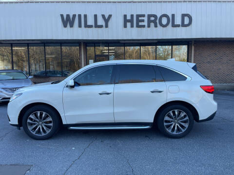2015 Acura MDX for sale at Willy Herold Automotive in Columbus GA