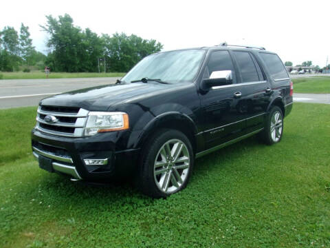 2017 Ford Expedition for sale at DAVE KNAPP USED CARS in Lapeer MI