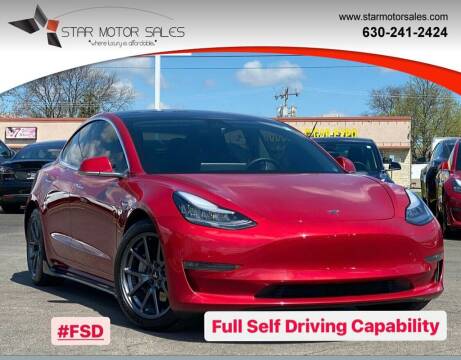 2020 Tesla Model 3 for sale at Star Motor Sales in Downers Grove IL