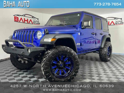 2018 Jeep Wrangler Unlimited for sale at Baha Auto Sales in Chicago IL