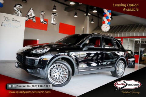 2018 Porsche Cayenne for sale at Quality Auto Center in Springfield NJ