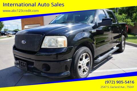2008 Ford F-150 for sale at International Auto Sales in Garland TX
