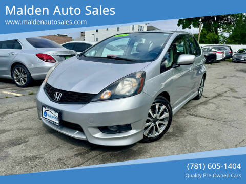 2013 Honda Fit for sale at Malden Auto Sales in Malden MA