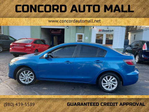 2012 Mazda MAZDA3 for sale at Concord Auto Mall in Concord NC