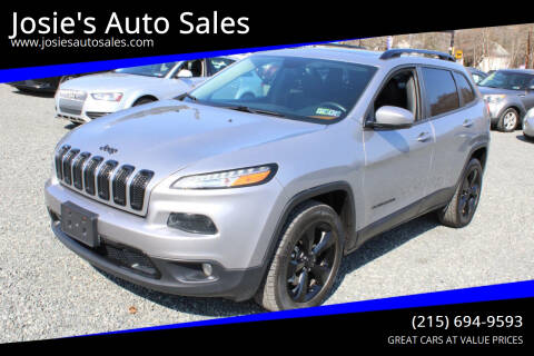2016 Jeep Cherokee for sale at Josie's Auto Sales in Gilbertsville PA
