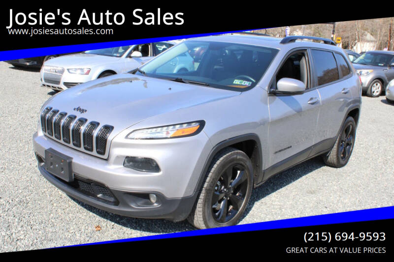 2016 Jeep Cherokee for sale at Josie's Auto Sales in Gilbertsville PA