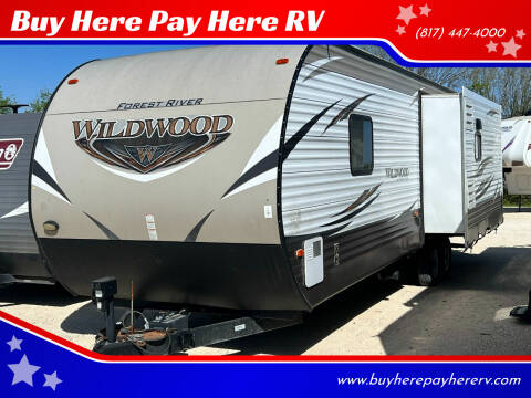 2018 Forest River Wildwood 27REI for sale at Buy Here Pay Here RV in Burleson TX