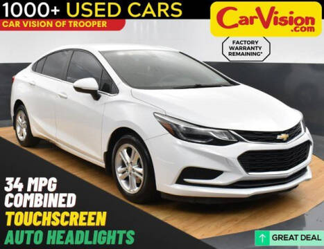 2017 Chevrolet Cruze for sale at Car Vision of Trooper in Norristown PA