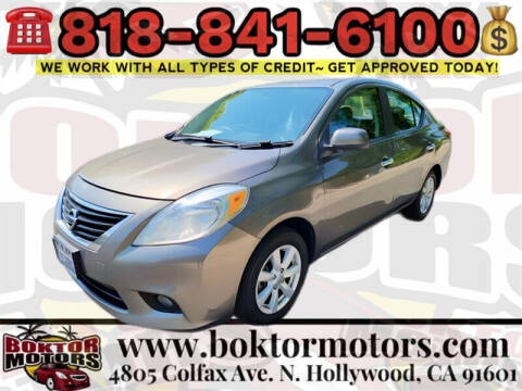 2012 Nissan Versa for sale at Boktor Motors in North Hollywood CA