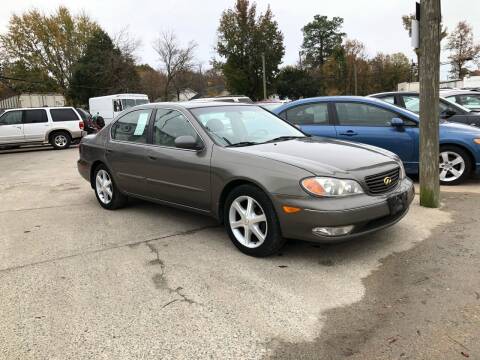 2003 Infiniti I35 for sale at AFFORDABLE USED CARS in Richmond VA