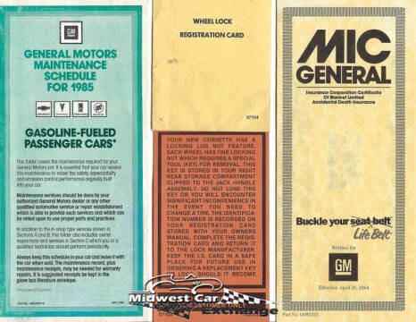 1985 Chevrolet Corvette